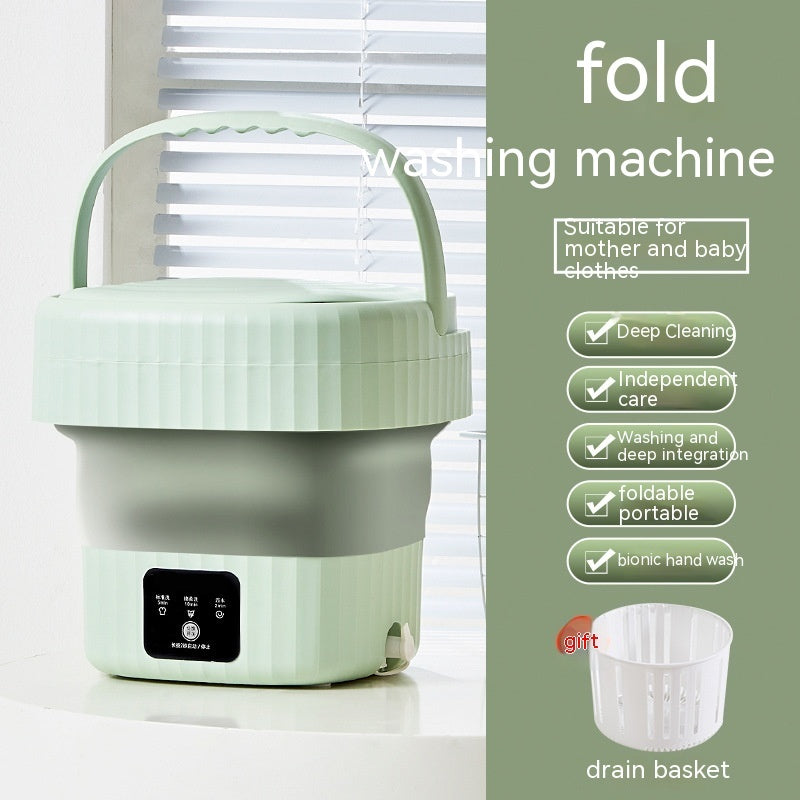 Portable Washing Integrated Intelligent Digital Display Folding Washing Machine