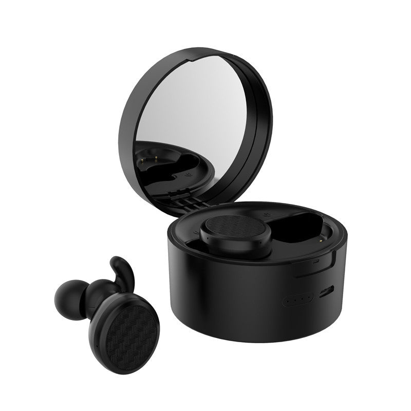 Makeup mirror headset