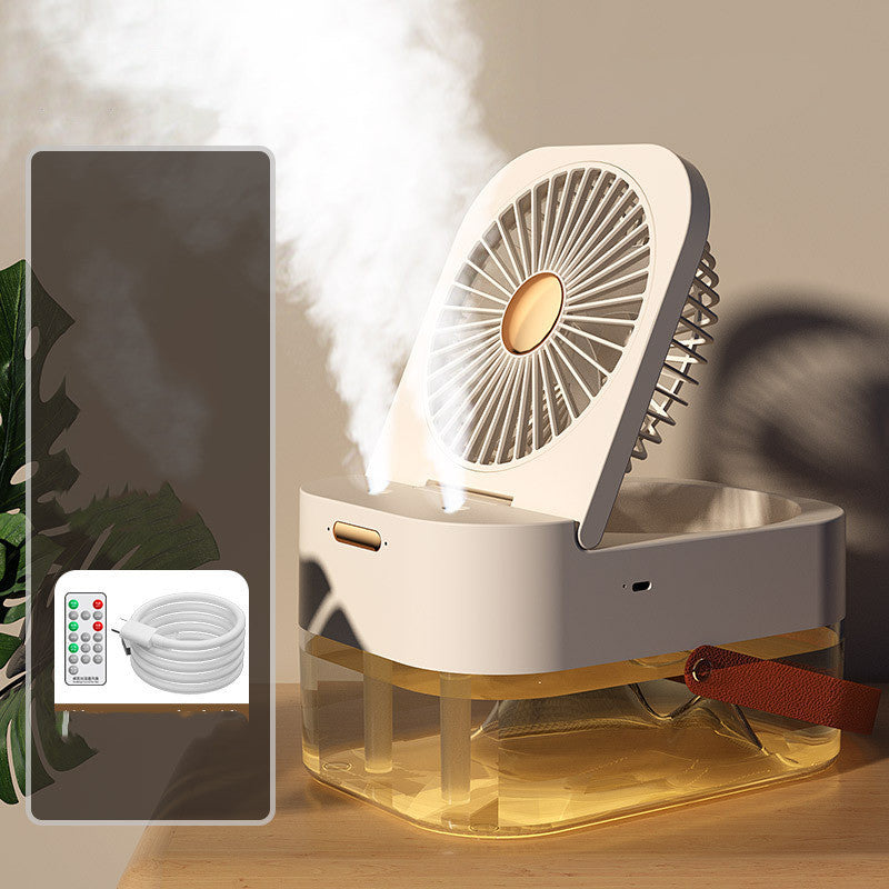 Portable Spray Fan Air Cooler Air Humidifier