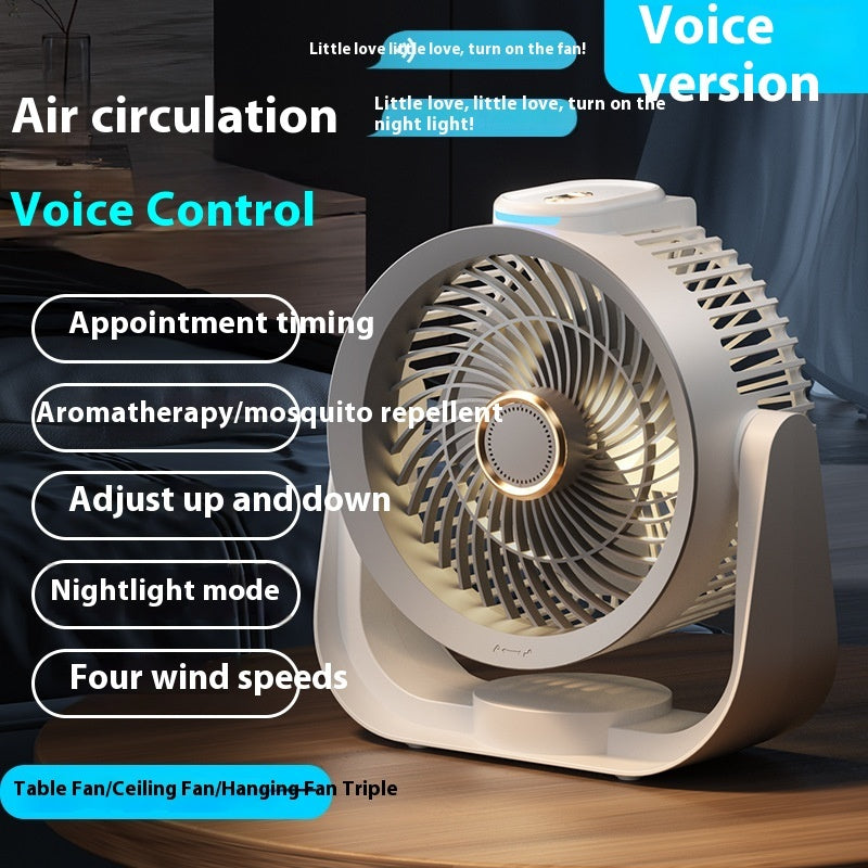 Electric Fan Usb Rechargeable Floor Fan Air Circulator