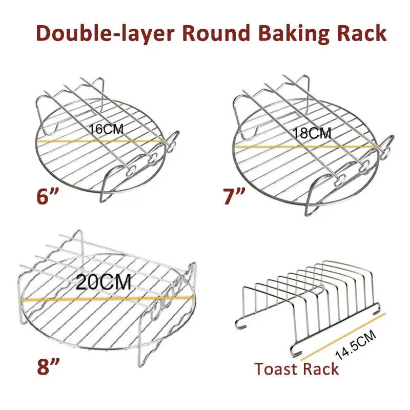 Double Layer Grill Baking Tray Replacement Barbecue Kitchen Tools