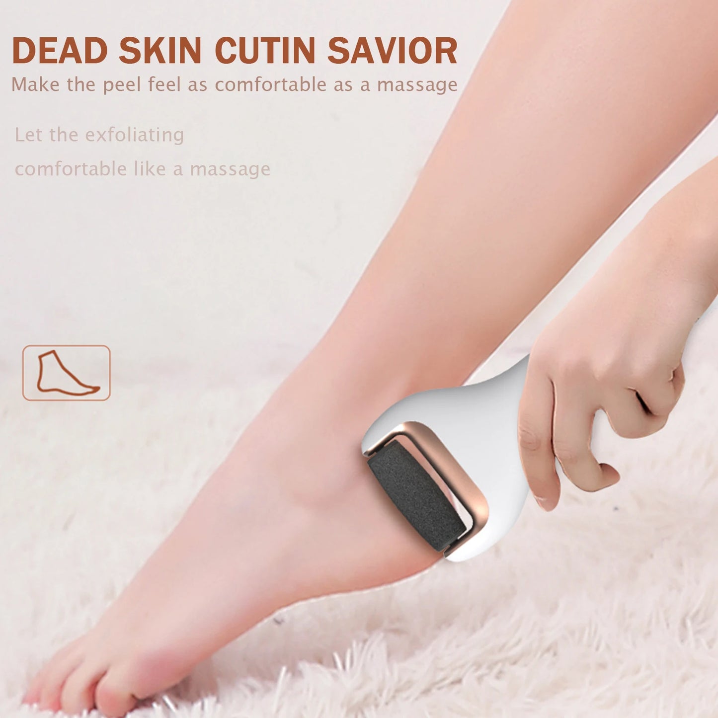 Electric Foot File Grinder Callus Dead Skin Remover