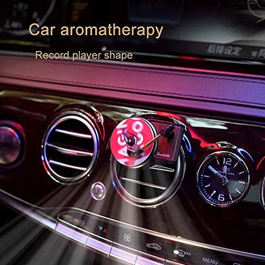 Car Air Freshener Record Player Fragrance