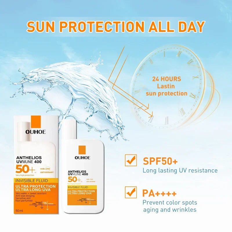 Liquid sunscreen SPF 50