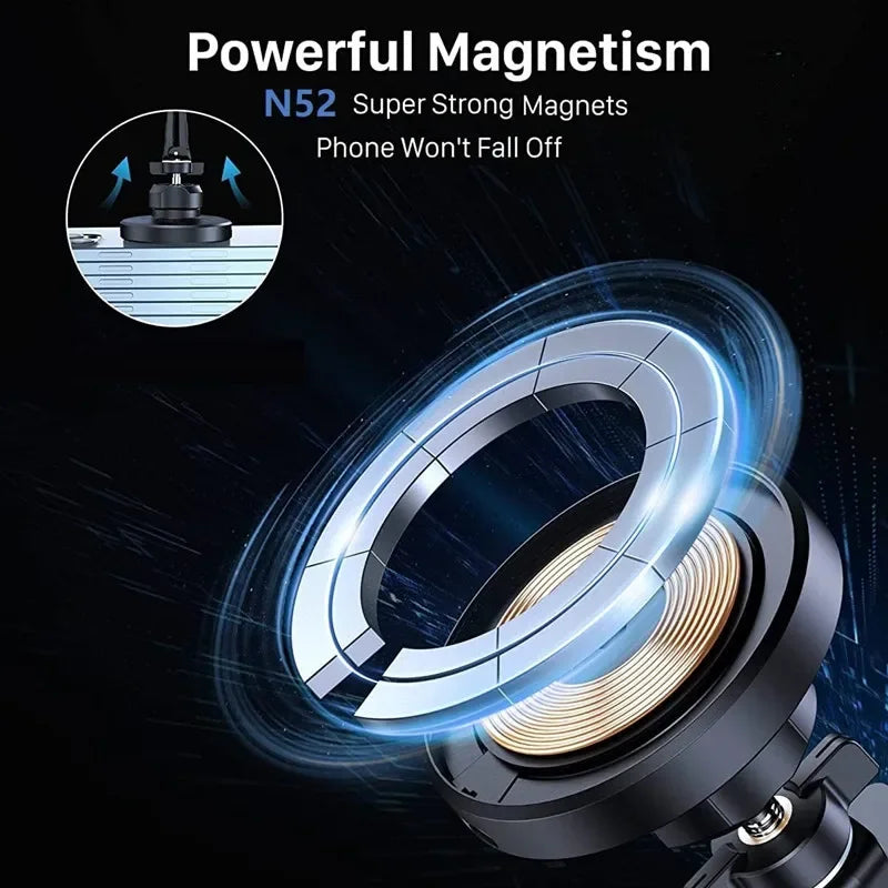 30W Magnetic Car Wireless Charger Phone Holder