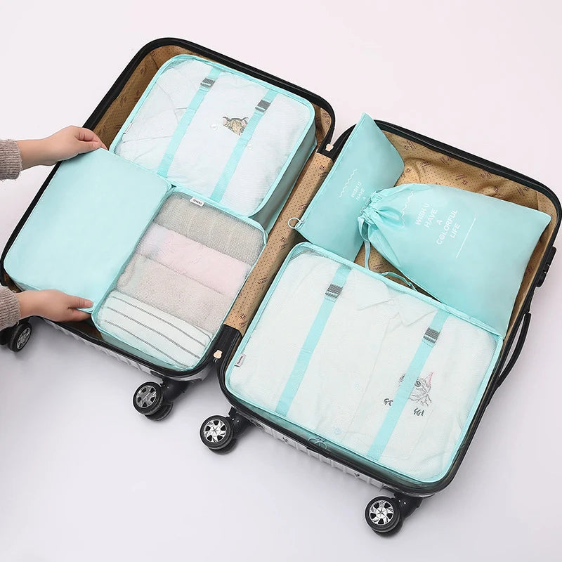 6/7pcs Large Capacity Luggage Packing Cube Organizer