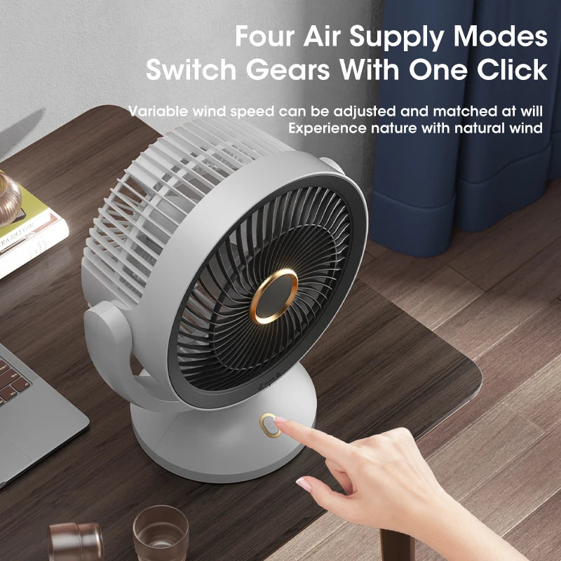 Night Light Air Circulation, Floor Standing Fan, Wall-mounted Fan