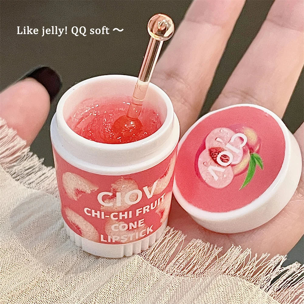Lipstick Base Makeup Moisturizing Soothing Strawberry Lipstick