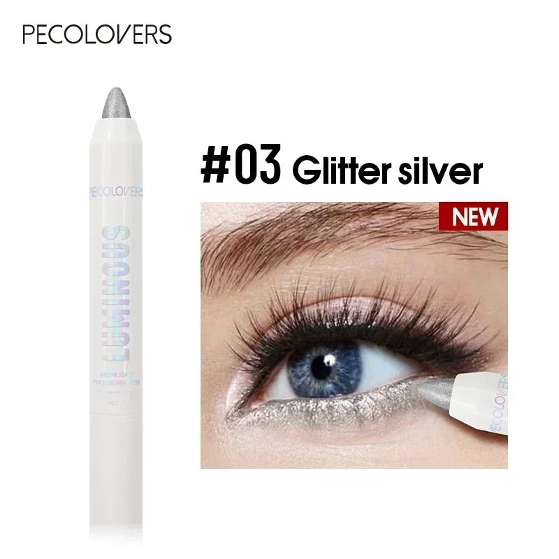 Glitter Highlighter Pen Waterproof