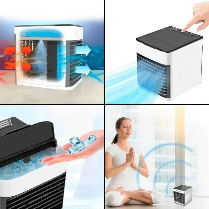 2024 New mini air conditioner cooling fan