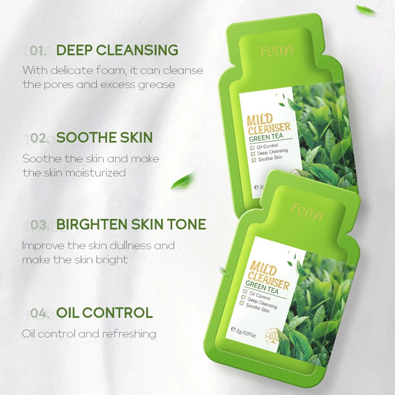 4pcs Green Tea Skin Care Sets