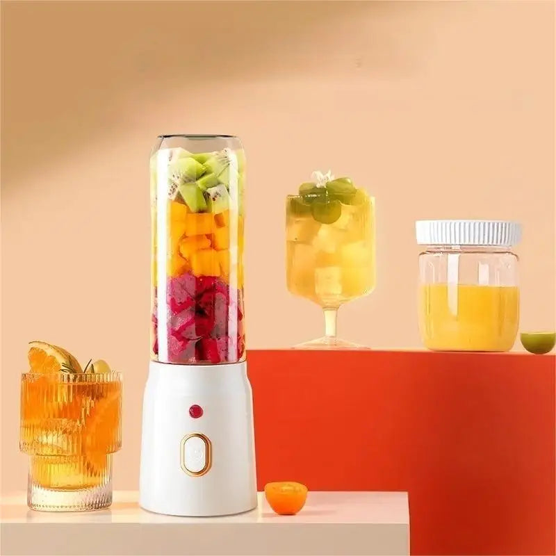 Portable Wireless Double Cup Juice Extractor